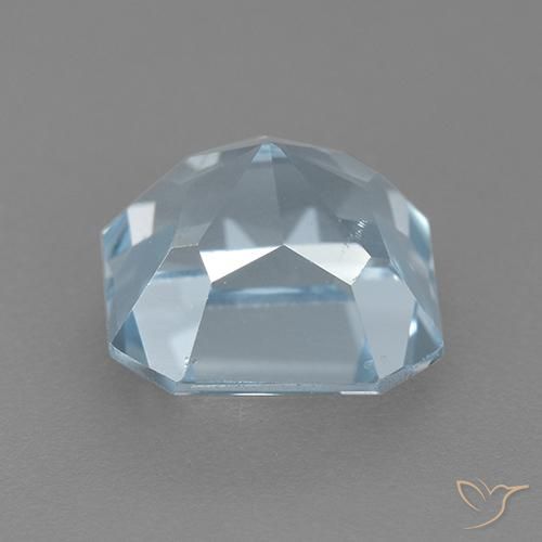 Topaz Gemstone in 8 x 8 mm (calibrated) Size for Sale, Topaz Stone in Sky Blue Color