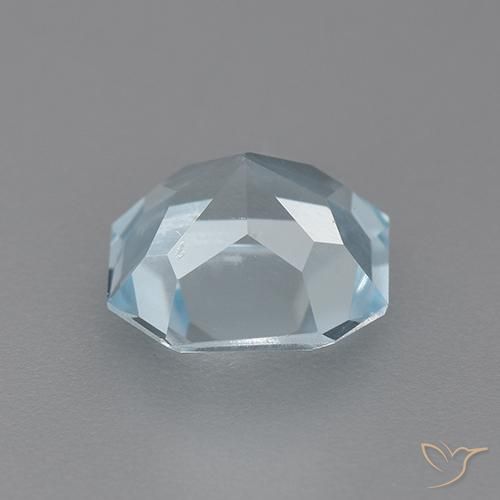 Topaz Gemstone in 8 x 8 mm (calibrated) Size for Sale, Topaz Stone in Sky Blue Color