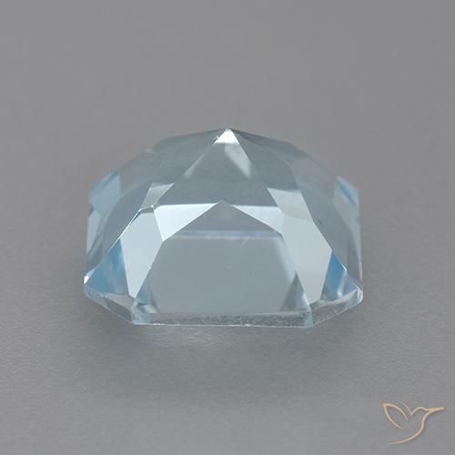 Topaz Gemstone in 8 x 8 mm (calibrated) Size for Sale, Topaz Stone in Sky Blue Color