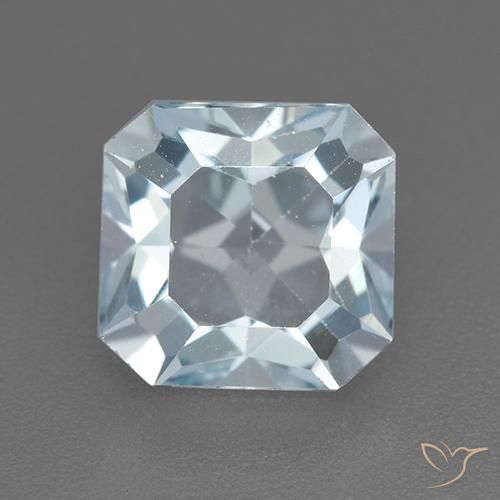 2.78ct Natural Sky Blue Topaz, Emerald Cut, VVS-VS