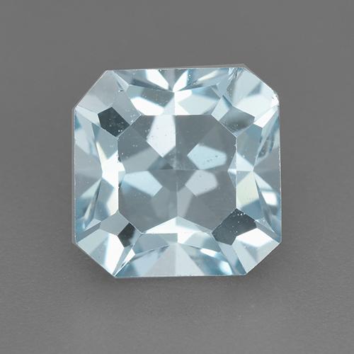 Небесно Голубой Топаз Камень - 3ct Восьмиугольная ступенчатая огранка (ID: 522457)