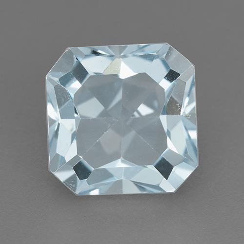 Azul celeste claro Topacio Gema - 3.2ct Corte octagonal (ID: 522458)