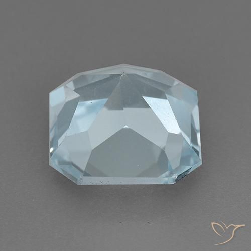 Topaz Gemstone in 8 x 8 mm (calibrated) Size for Sale, Topaz Stone in Sky Blue Color