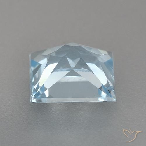 Topaz Gemstone in 8 x 8 mm (calibrated) Size for Sale, Topaz Stone in Swiss Blue Color