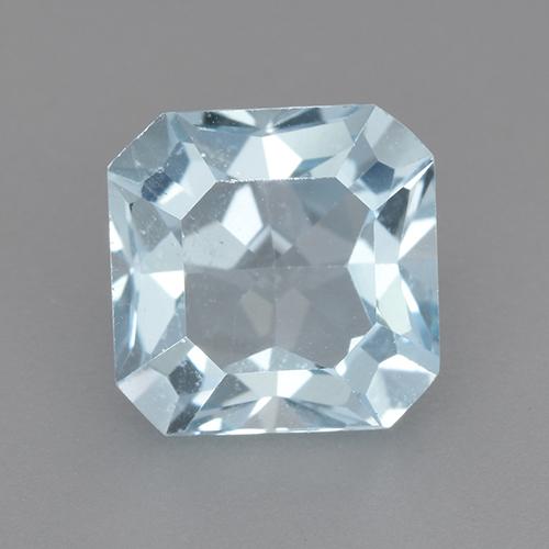 Azul Cielo Topacio Gema - 3.3ct Corte octagonal (ID: 523005)