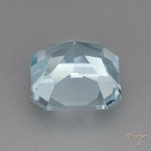 Topaz Gemstone in 8 x 8 mm (calibrated) Size for Sale, Topaz Stone in Sky Blue Color