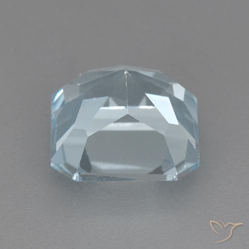 Topaz Gemstone in 8 x 8 mm (calibrated) Size for Sale, Topaz Stone in Sky Blue Color