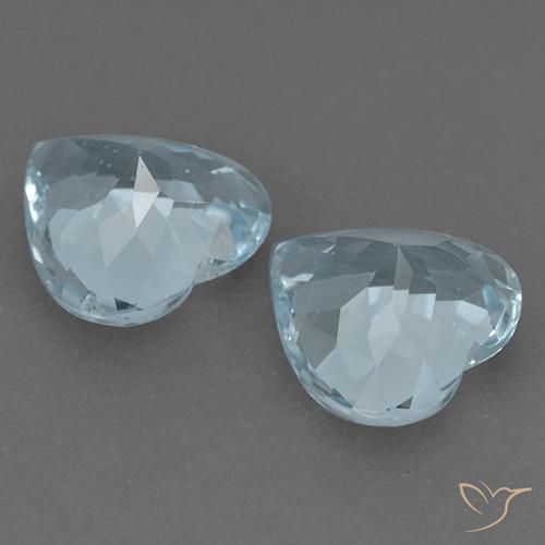 Topaz Gemstones in 10 x 10 mm (calibrated) Size for Sale, Topaz Stones in Sky Blue Color