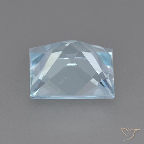Topaz Gemstone in 8 x 8 mm (calibrated) Size for Sale, Topaz Stone in Sky Blue Color