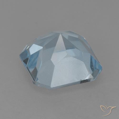 Topaz Gemstone in 8 x 8 mm (calibrated) Size for Sale, Topaz Stone in Sky Blue Color