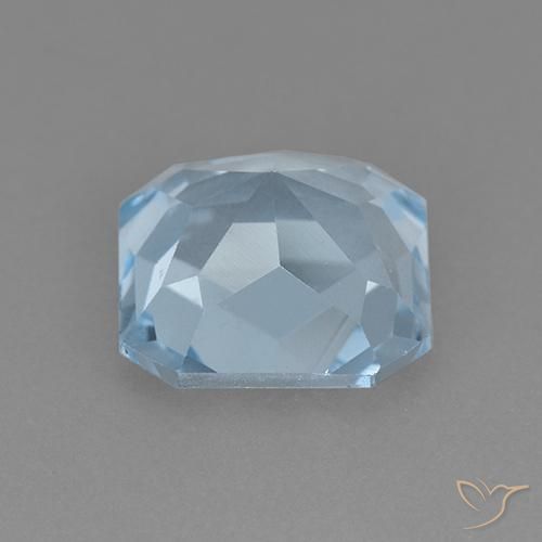 Topaz Gemstone in 8 x 8 mm (calibrated) Size for Sale, Topaz Stone in Sky Blue Color