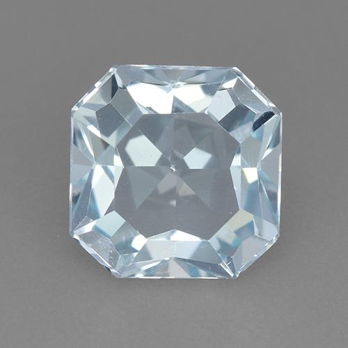 Light Blue Topaz Gem - 3.1ct Octagon Step Cut (ID: 523705)