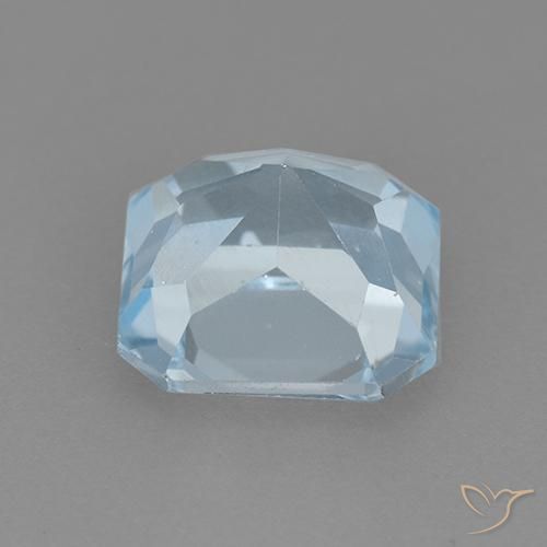 Topaz Gemstone in 8 x 8 mm (calibrated) Size for Sale, Topaz Stone in Sky Blue Color