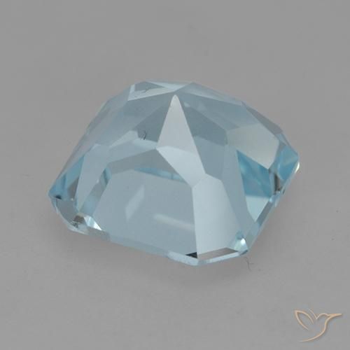 Topaz Gemstone in 9 x 9 mm (calibrated) Size for Sale, Topaz Stone in Sky Blue Color