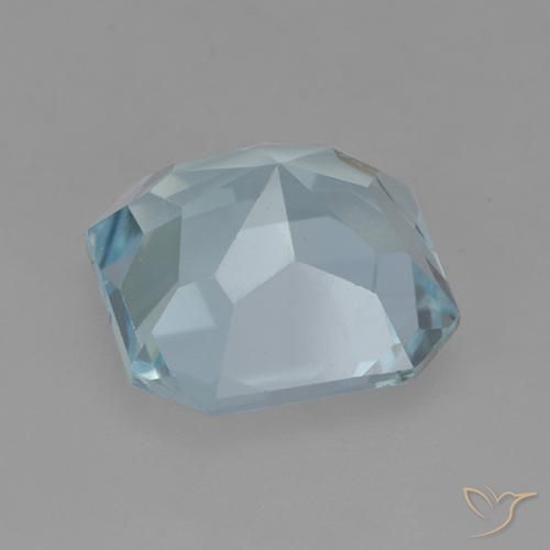 Topaz Gemstone in 9 x 9 mm (calibrated) Size for Sale, Topaz Stone in Sky Blue Color