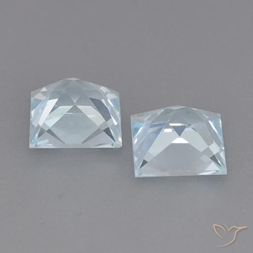 Topaz Gemstones in 7 x 7 mm (calibrated) Size for Sale, Topaz Stones in Sky Blue Color