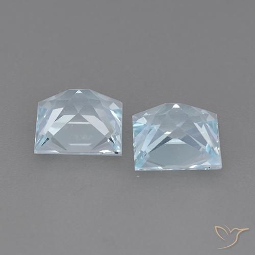 Topaz Gemstones in 7 x 7 mm (calibrated) Size for Sale, Topaz Stones in Sky Blue Color