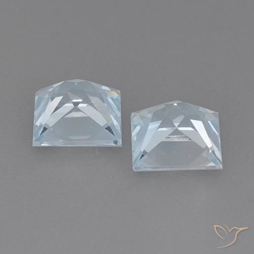 Topaz Gemstones in 7 x 7 mm (calibrated) Size for Sale, Topaz Stones in Sky Blue Color