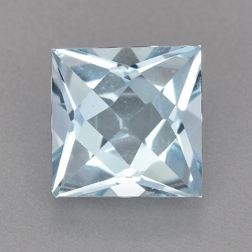 Azzurro Topazio Gem - 1.9ct Taglio Princess (ID: 525237)