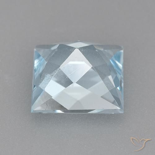 Topaz Gemstone in 7 x 7 mm (calibrated) Size for Sale, Topaz Stone in Sky Blue Color