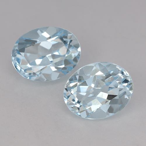 Azul cielo claro Topacio Gema - 2.4ct Forma ovalada (ID: 525395)