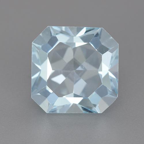 Sky Blue Topaz Gem - 4.5ct Octagon Facet (ID: 525506)