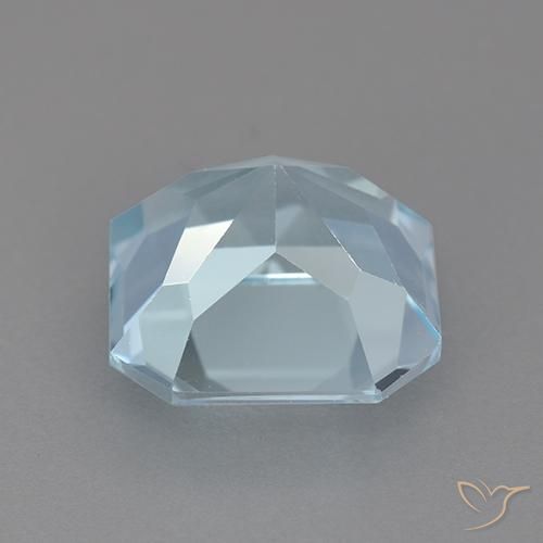Topaz Gemstone in 9 x 9 mm (calibrated) Size for Sale, Topaz Stone in Sky Blue Color