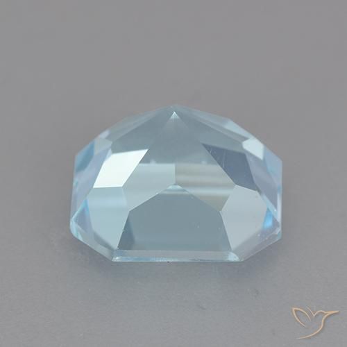 Topaz Gemstone in 9 x 9 mm (calibrated) Size for Sale, Topaz Stone in Sky Blue Color