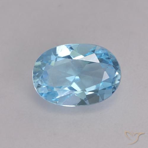 Wholesale Lot Natural Sky Blue Topaz 5X5 mm Round Cut Faceted Loose Gemstone J10 