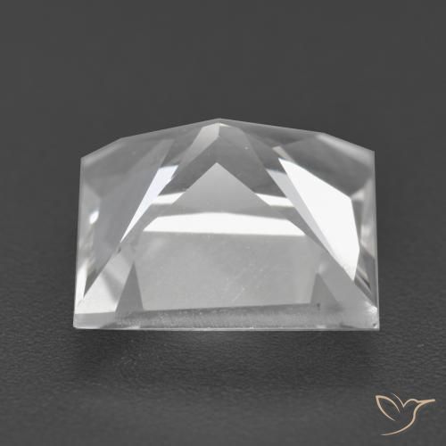 Topaz Gemstone in 9 x 9 mm (calibrated) Size for Sale, Topaz Stone in White Color