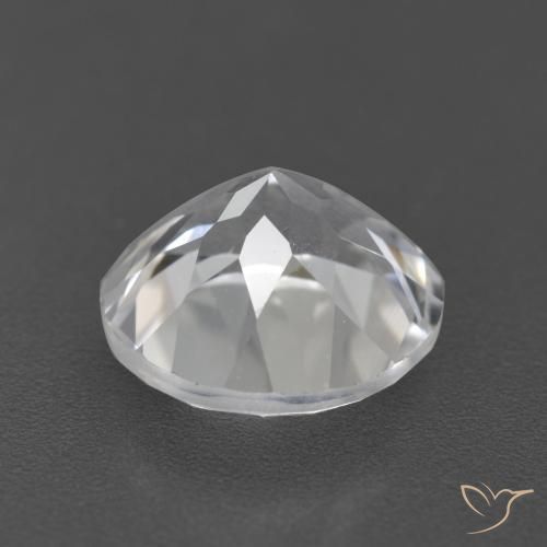 Topaz Gemstone in 9.5 mm (calibrated) Size for Sale, Topaz Stone in White Color