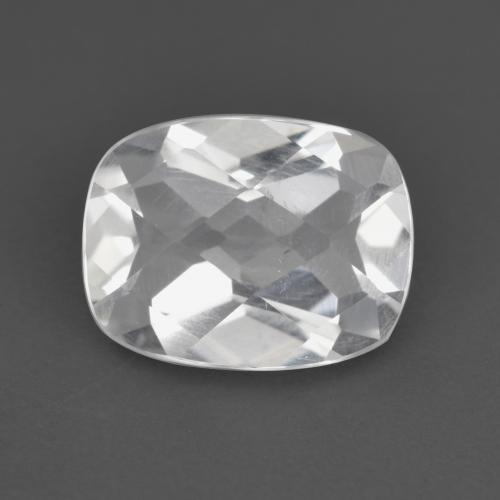 White Topaz Gem - 1.8ct Cushion Checkerboard (ID: 563758)