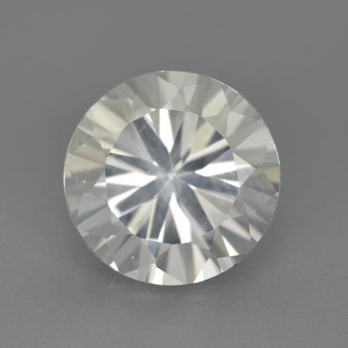 Warm White Topazio Gem - 4ct Taglio brillante (ID: 571477)