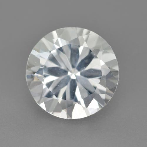 Weiß Topas Edelstein - 4.2ct Diamanten-Schliff (ID: 571484)