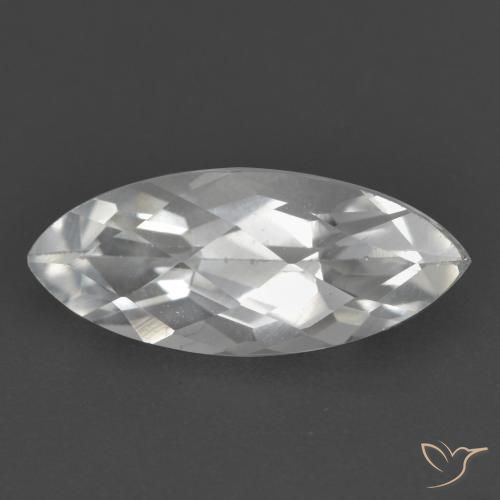 White Topaz Gem - 1.8ct Marquise Checkerboard (ID: 571492)