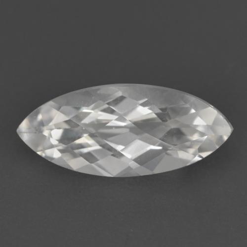 White Topaz Gem - 1.6ct Marquise Checkerboard (ID: 571493)