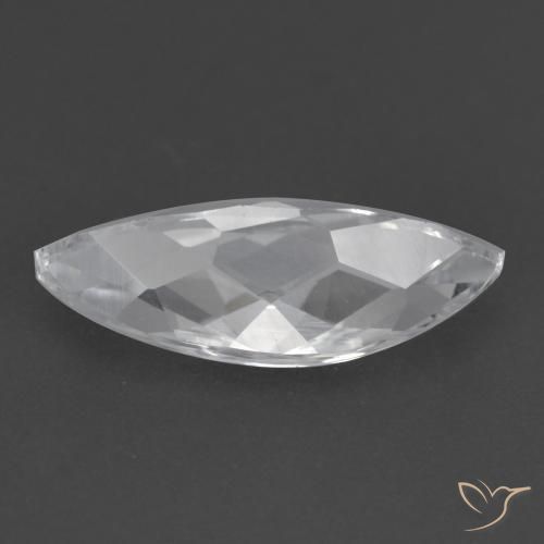 Topaz Gemstone in 11.7 x 4.9 mm Size for Sale, Topaz Stone in White Color