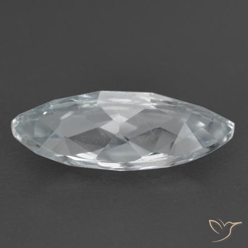 Topaz Gemstone in 12 x 5.1 mm Size for Sale, Topaz Stone in Bluish White Color