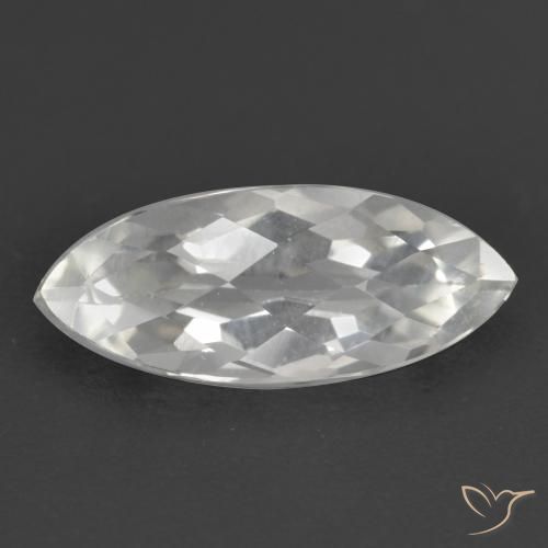 1.80ct Natural White Topaz, Marquise, VS
