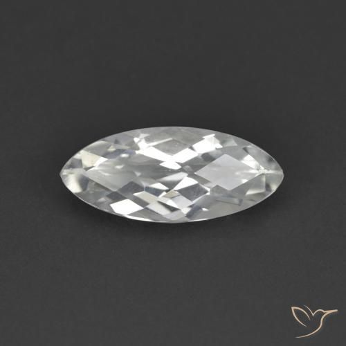 1.69ct Natural White Topaz, Marquise, VS