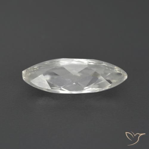 Topaz Gemstone in 12 x 5.1 mm Size for Sale, Topaz Stone in Warm White Color