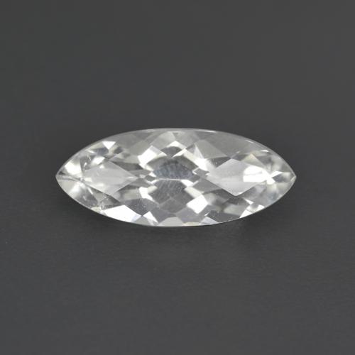 White Topaz Gem - 1.8ct Marquise Checkerboard (ID: 571509)