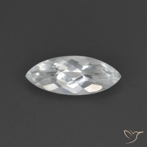 1.67ct Natural White Topaz, Marquise, VS