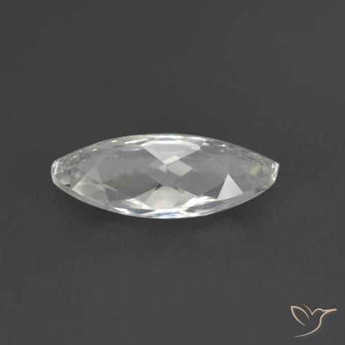 Topaz Gemstone in 11.8 x 5.1 mm Size for Sale, Topaz Stone in White Color