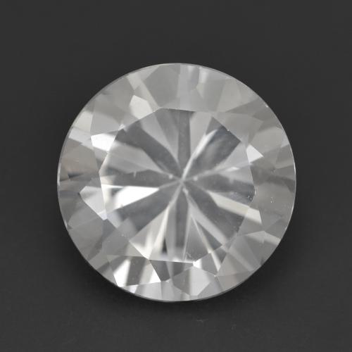 Weiß Topas Edelstein - 4.1ct Diamanten-Schliff (ID: 571514)