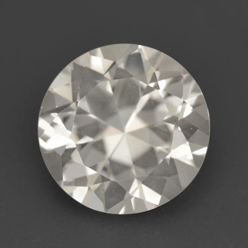 Blanco cálido Topacio Gema - 4.6ct Corte Diamante (ID: 571515)