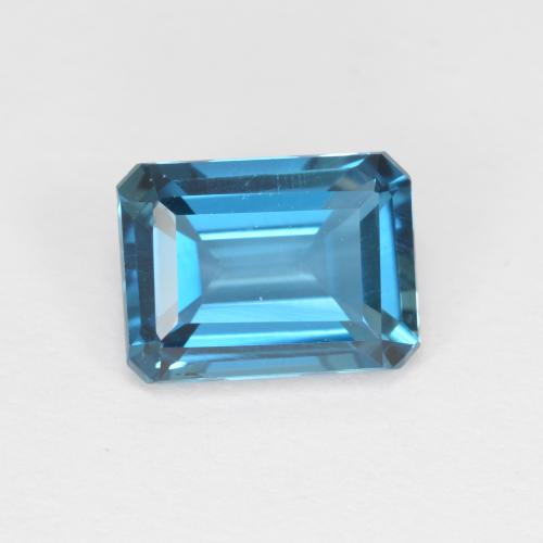 Blu London Topazio Gem - 1.9ct Taglio ottagonale (ID: 574605)