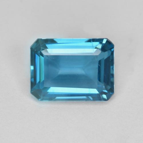 Свисс-Блю Топаз Камень - 1.8ct Восьмиугольная ступенчатая огранка (ID: 574970)