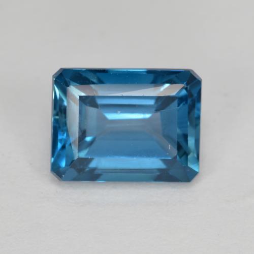 Azul Topacio Gema - 2.2ct Corte octagonal (ID: 574972)