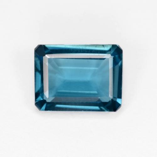 Azul marino intenso Topacio Gema - 1.7ct Corte octagonal (ID: 574991)